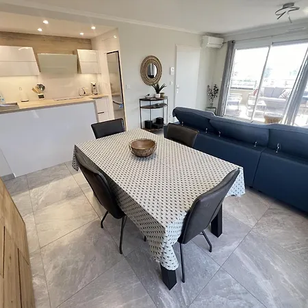 Moderne Climatise, Terrasse Sud, 4 Pers, Parking - Fr-1-781-63 Valras-Plage