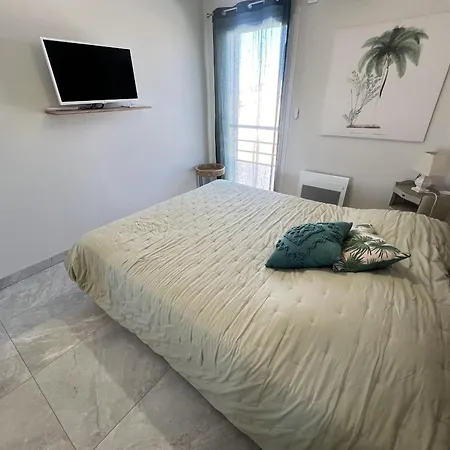 Moderne Climatise, Terrasse Sud, 4 Pers, Parking - Fr-1-781-63 Apartment Valras-Plage